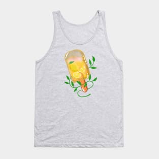 Fresh Lemon Ice Pop Tank Top